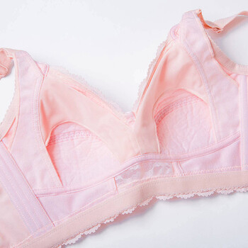 贝贝怡哺乳文胸上开口防走光便捷哺乳聚拢有型文胸173y193 粉色 85b *