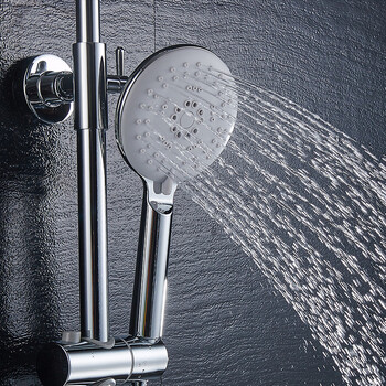 贝乐卫浴(ballee)w0082 花洒套装三出水龙头自洁升降淋浴器 凑单品