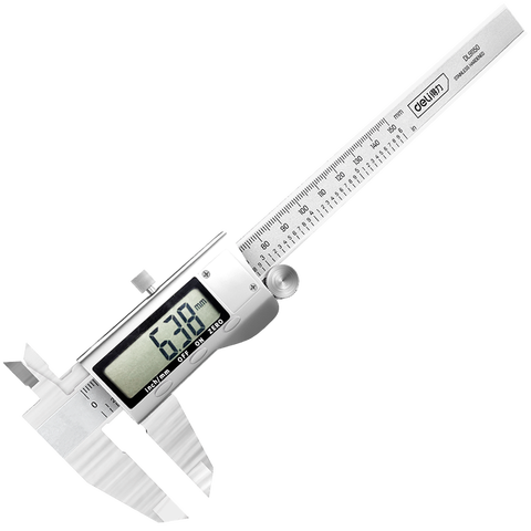 得力 高精度游标卡尺