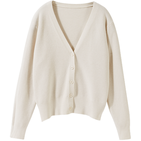 颜域简约纯色针织衫