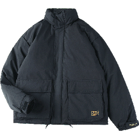 熊猫·本 潮牌工装羽绒服