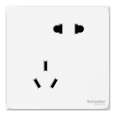 施耐德五孔开关插座