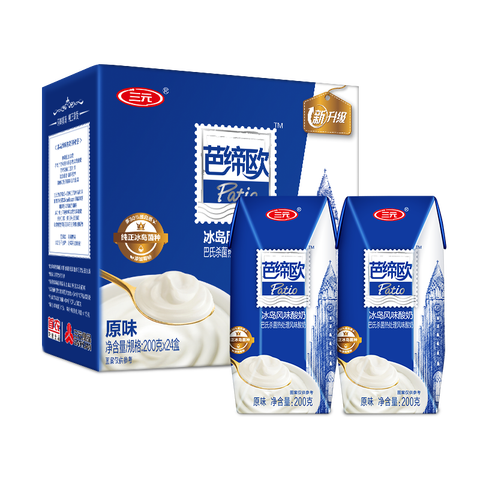 三元 冰岛风味酸牛奶