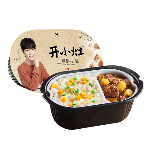 统一土豆煨牛腩自热米饭