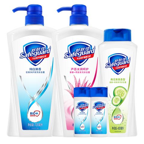 舒肤佳 顺滑保湿沐浴露