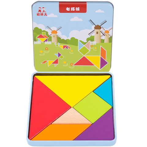 福孩儿 七巧板智力拼图