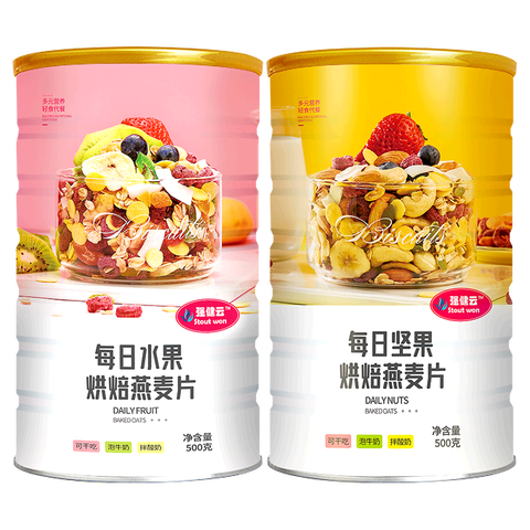 强健云 即食代餐麦片