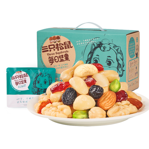 三只松鼠 健康美味坚果