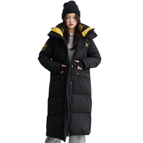 鸭鸭服饰白鸭绒女羽绒服