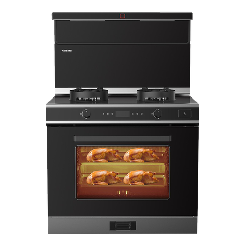 奥田蒸烤消一体灶