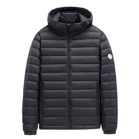雅鹿 轻薄连帽羽绒服