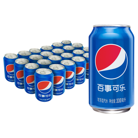 百事可乐 罐装碳酸汽水