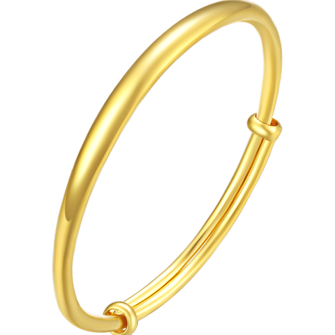 周大生黄金简约手镯