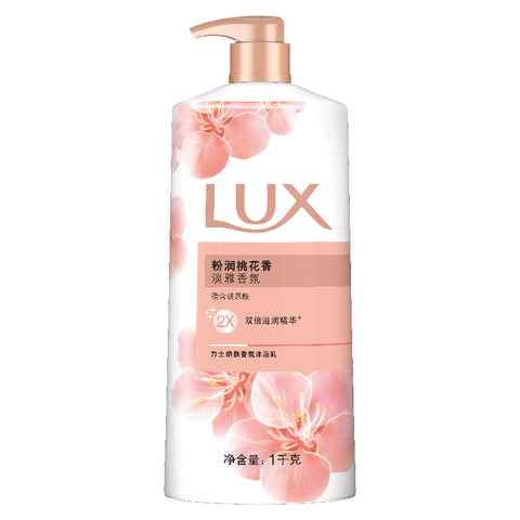力士 粉嫩桃花沐浴露