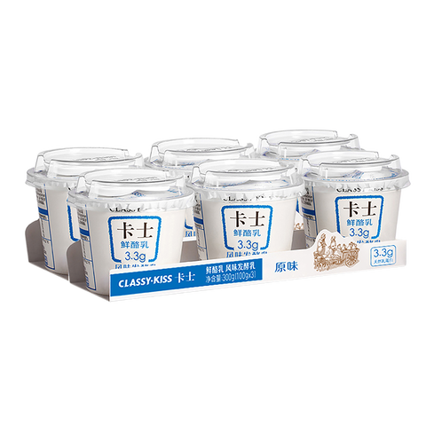 卡士 天然风味发酵乳