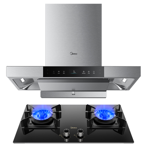 美的变频吸油烟机套装