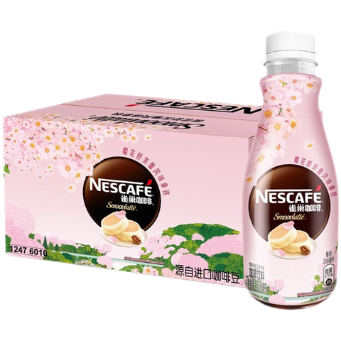 雀巢咖啡樱花舒芙蕾拿铁