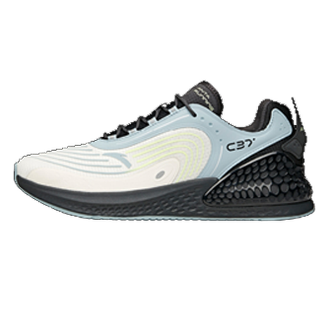 安踏 透气缓震跑步鞋