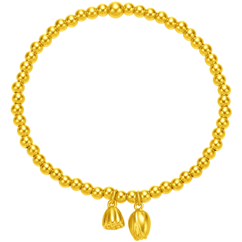 周大福 传承系列串珠