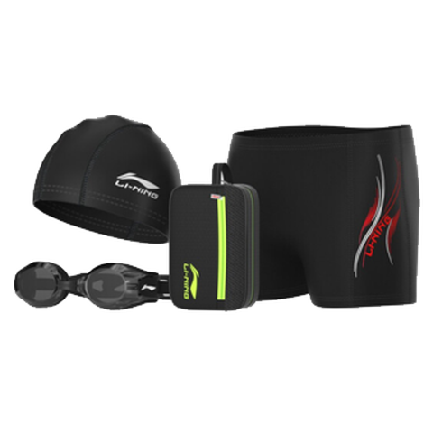 李宁 时尚泳具泳衣套装