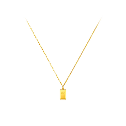 六福珠宝 金砖延长项链