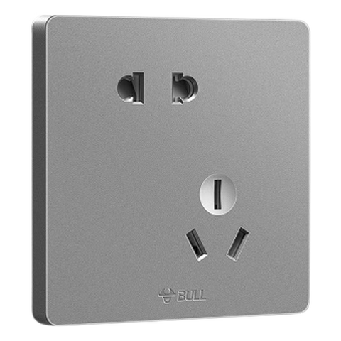 公牛 星空灰开关插座