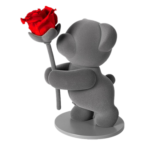 誓爱永生花小熊礼盒