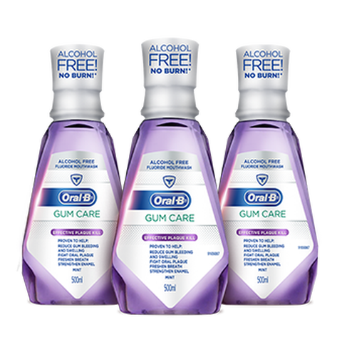 欧乐B 清新口气漱口水