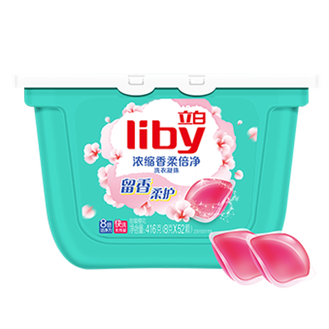 立白 樱花香柔洗衣凝珠