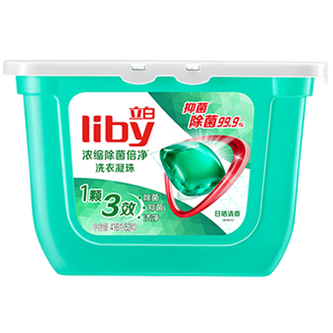立白 除菌洁净洗衣凝珠