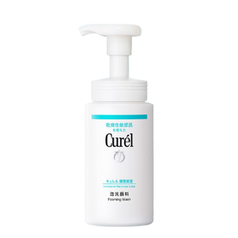 珂润 保湿洁颜泡沫