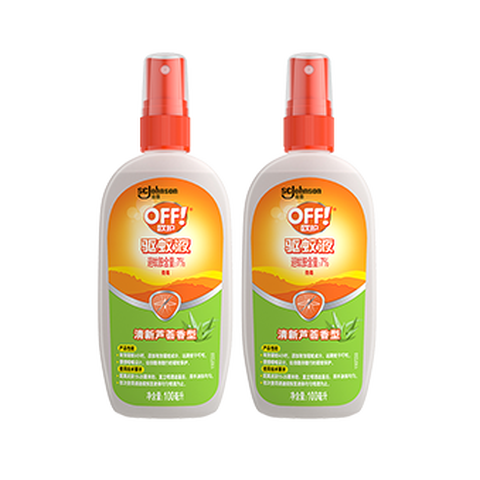 雷达 清新芦荟驱蚊喷雾