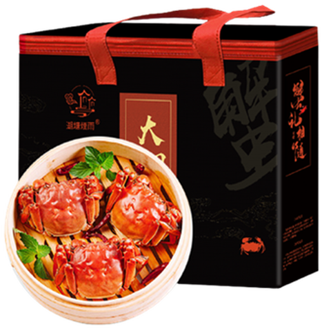 湖塘煙雨六月黄大闸蟹