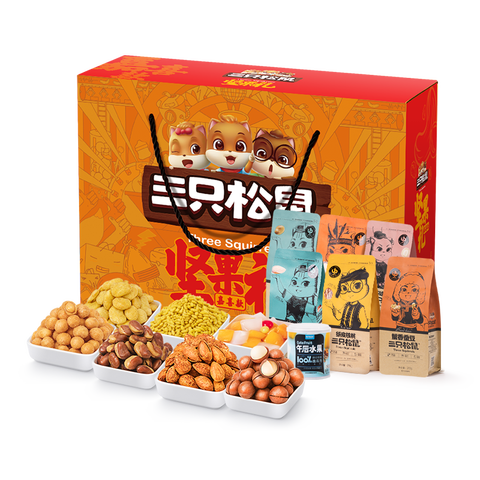 三只松鼠 清香酥脆坚果