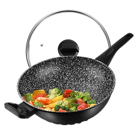 VELOSAN麦饭石炒锅