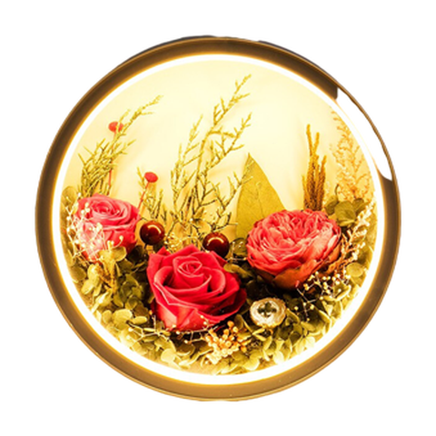 依雯然满天星永生花