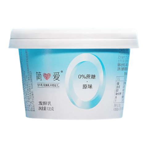 简爱 无蔗糖酸奶