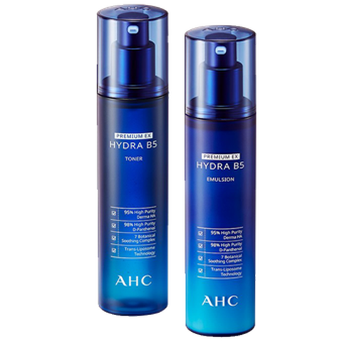AHC 玻尿酸水乳套装