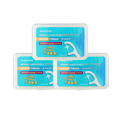 屈臣氏 清洁齿缝牙线棒