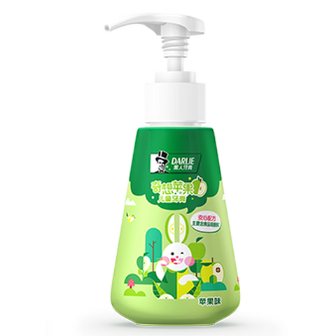 黑人 儿童液体牙膏