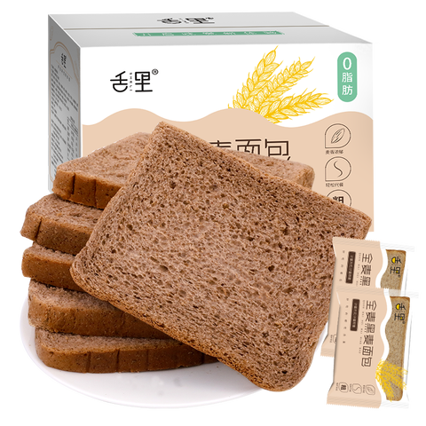 舌里0脂肪全麦面包