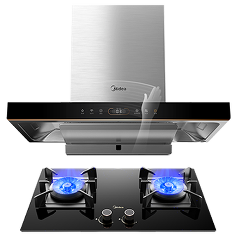 美的 智能变频油烟机