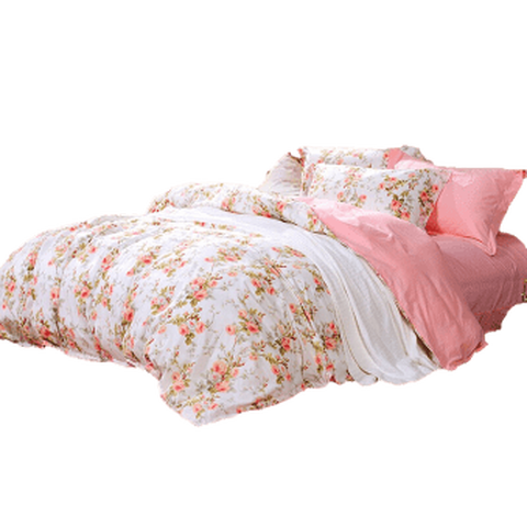 富安娜 ins风纯棉四件套