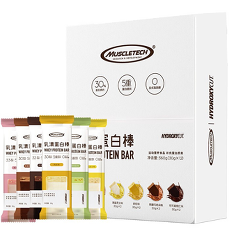 肌肉科技 多口味蛋白棒