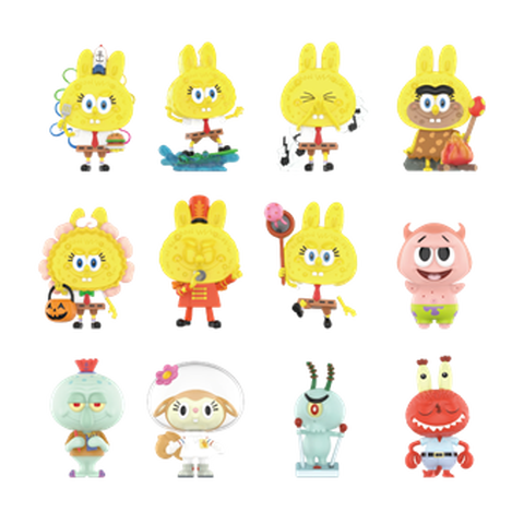 泡泡玛特海绵宝宝手办