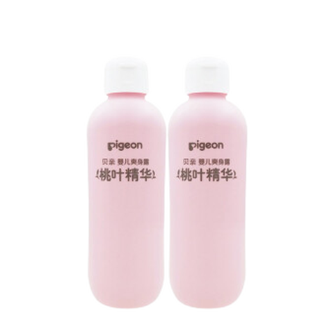 贝亲 桃叶精华爽身露