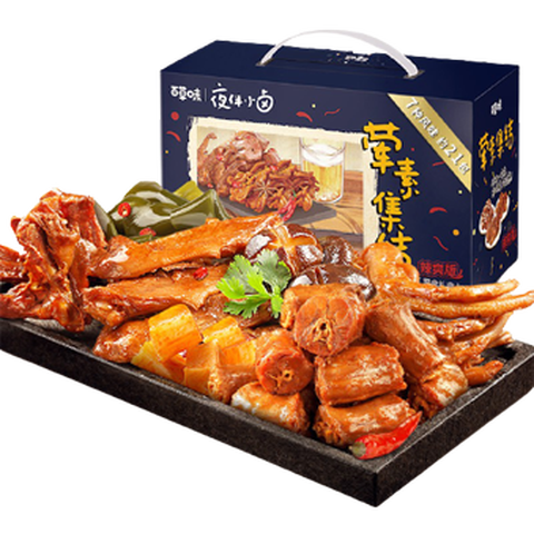 百草味卤味熟食大礼包