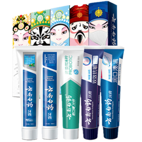 云南白药 清新口气牙膏