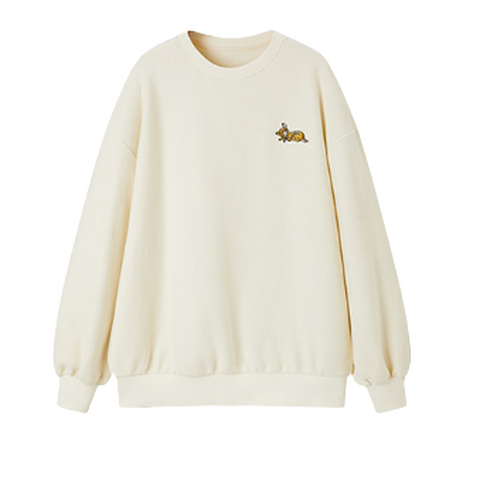 太平鸟 圆领印花卫衣