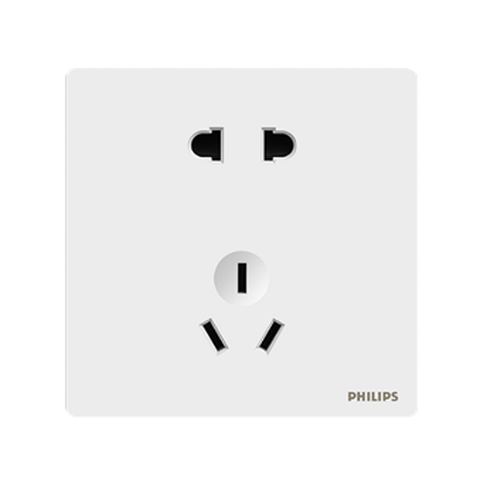 飞利浦 一开五孔插座